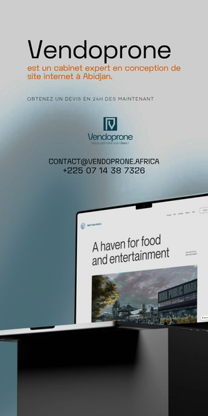 Vendoprone conception de site Web