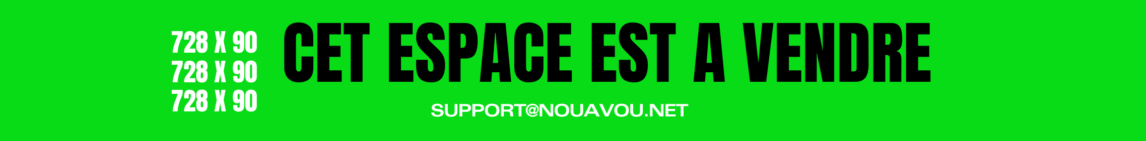 ESPACE A VENDRE